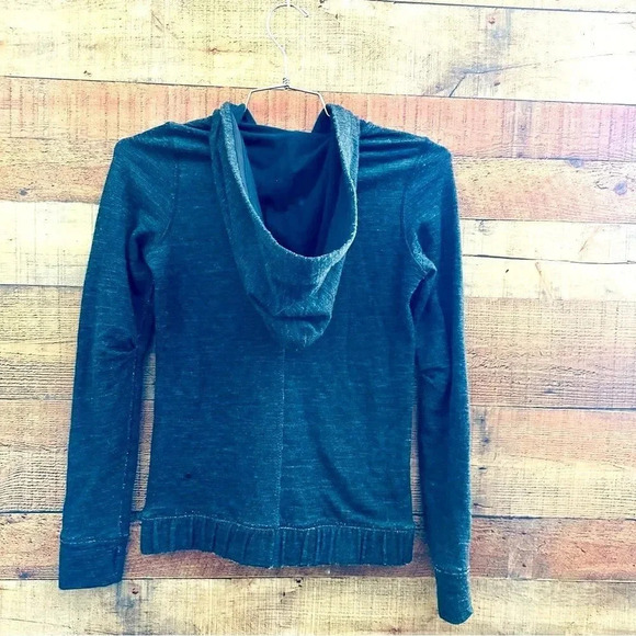 Lululemon Athletica Gray Zippered Hooded Jacket - Picture 2 of 12